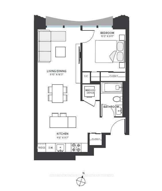 131 Mill Street, Unit 1001
