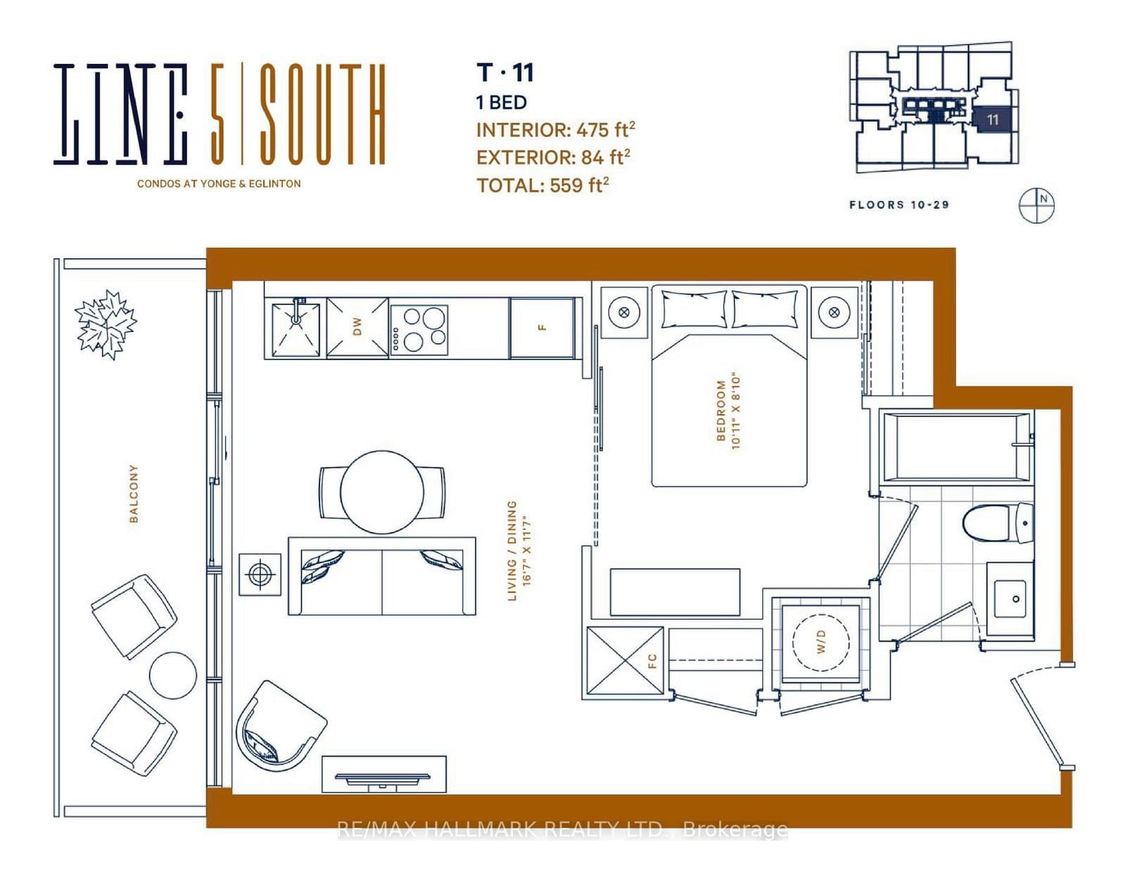 127 Broadway Avenue, Unit 1611 thumbnail 31