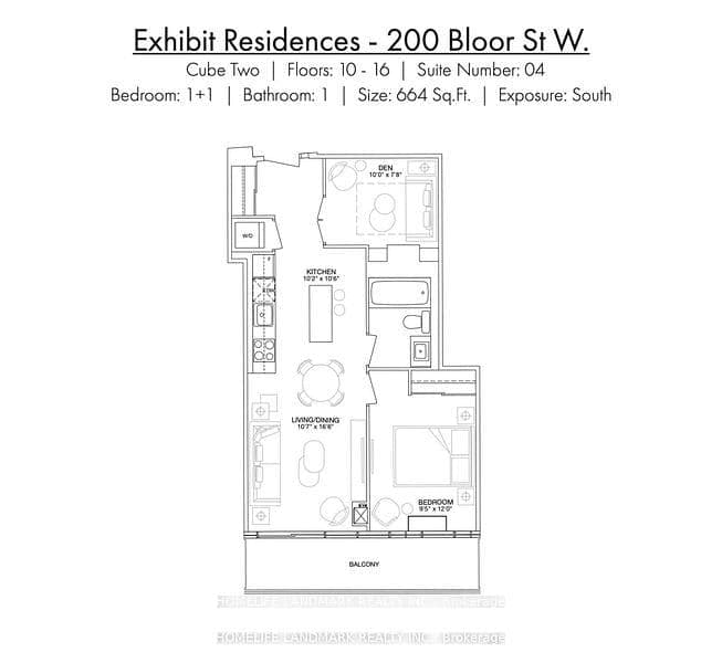 200 Bloor Street W, Unit 1004 thumbnail 9
