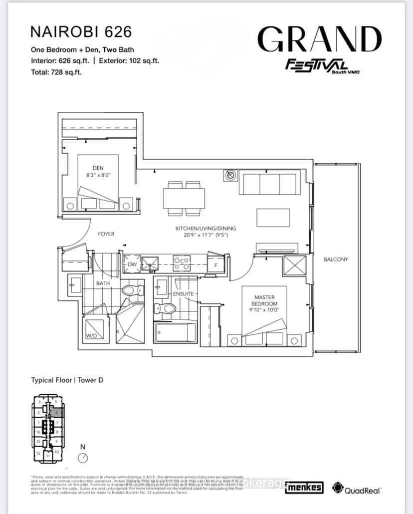 28 Interchange Way, Unit 1506