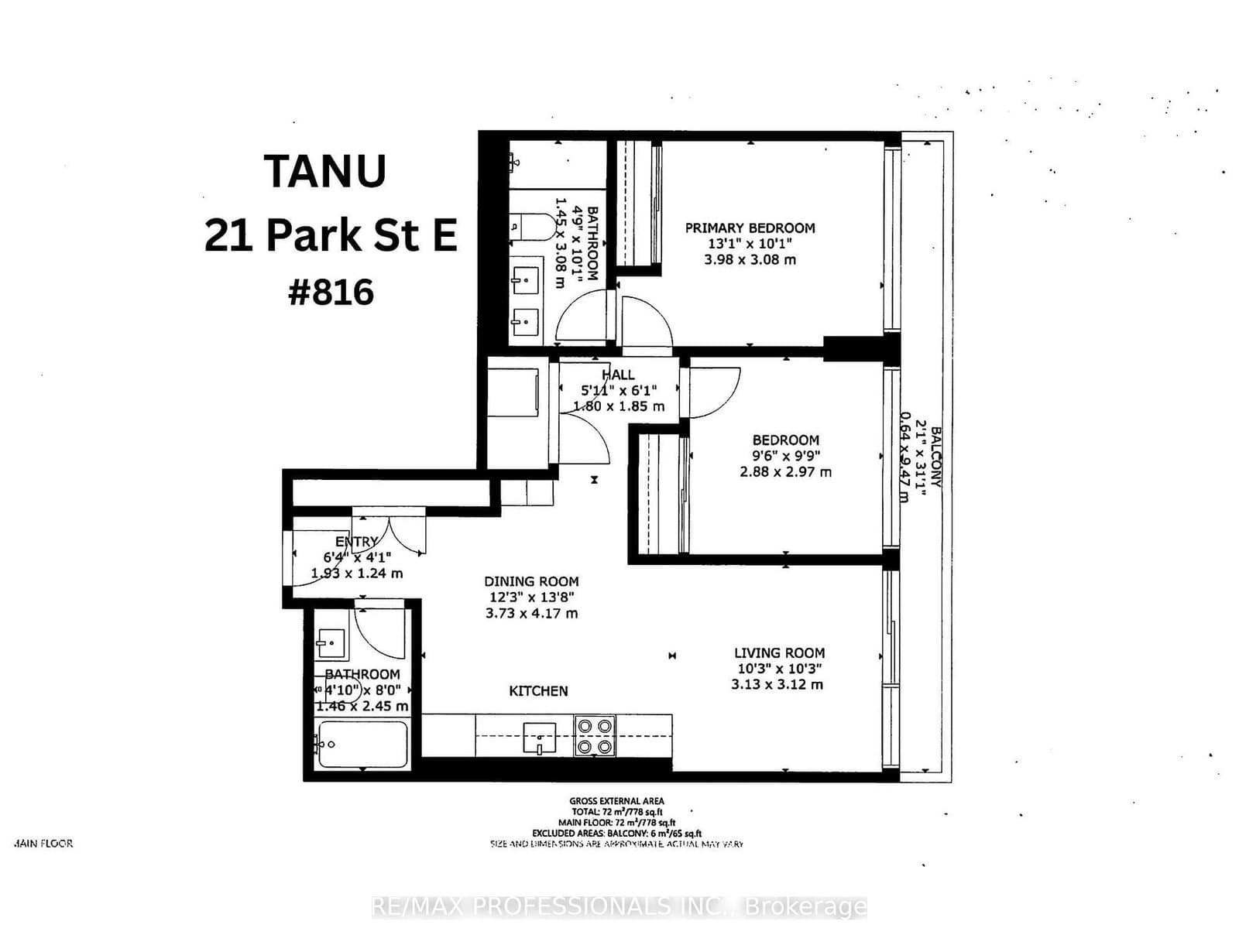 21 Park Street E, Unit 816 thumbnail 47