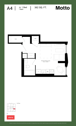 A4 floor plan