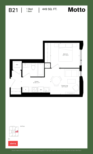 B21 floor plan