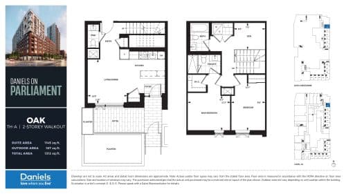Oak (City Towns) floor plan