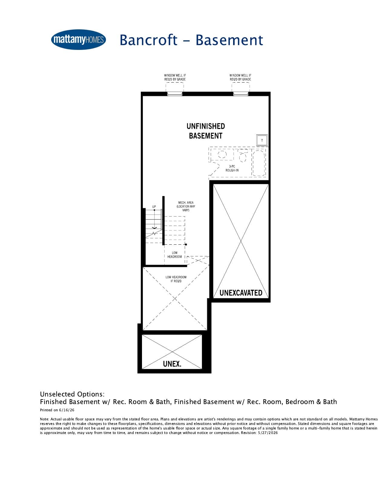Bancroft Floor Plan at Ashburn Hills Homes - 1572 sq.ft 4