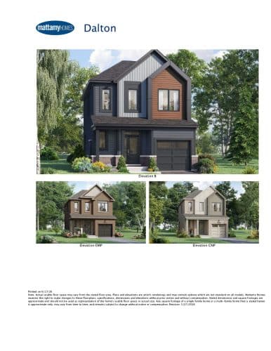 Dalton floor plan