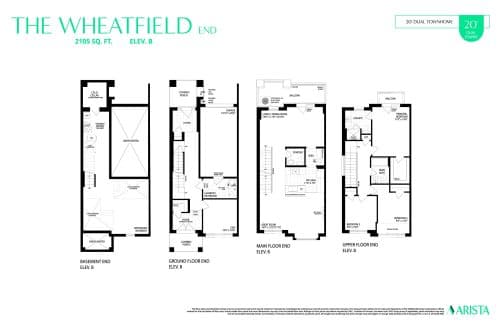 The Wheatfield End floor plan