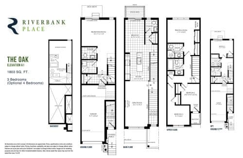 The Oak floor plan