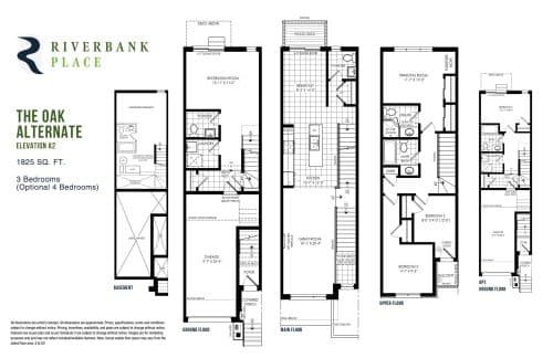 The Oak Alternate floor plan