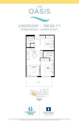 The Oasis floor plan