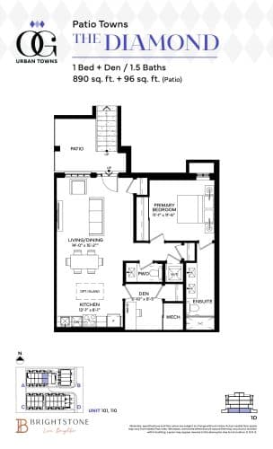 The Diamond floor plan