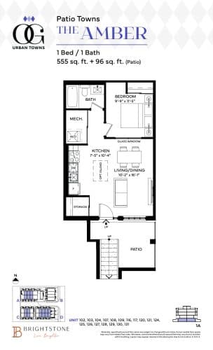 The Amber floor plan