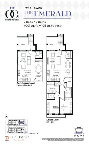 The Emerald floor plan