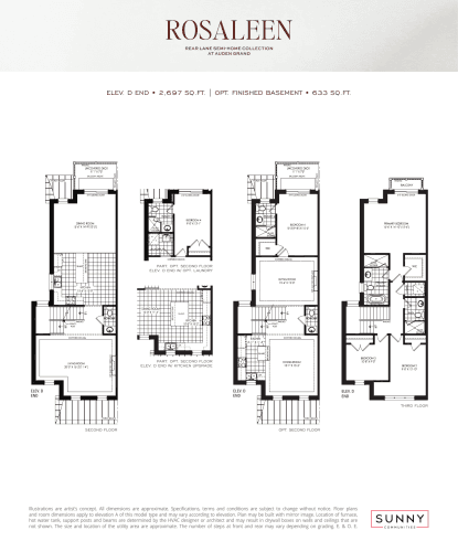 End D floor plan