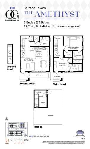 The Amethyst floor plan