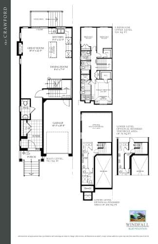Lot 27L — Crawford A floor plan